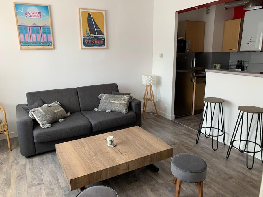 Les Sables D'Olonne, Les Presidents, Charmant Appartement Lumineux, Plage 150 M. Exterior foto